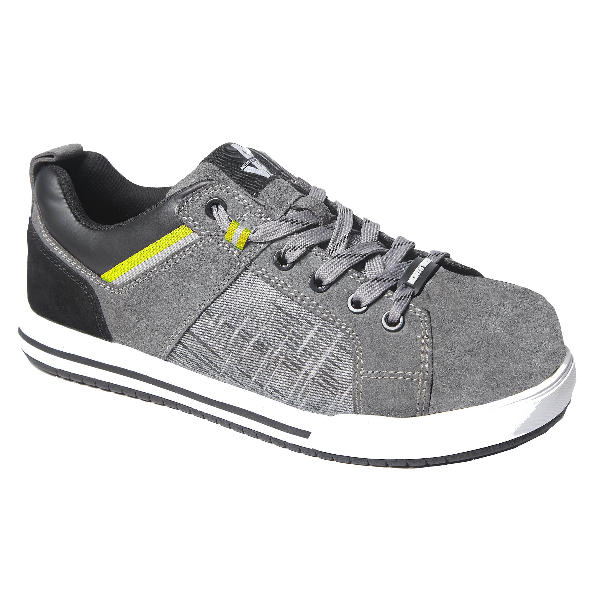 PARKER - LOW SAFETY SHOES - 7035 | Dark grey
