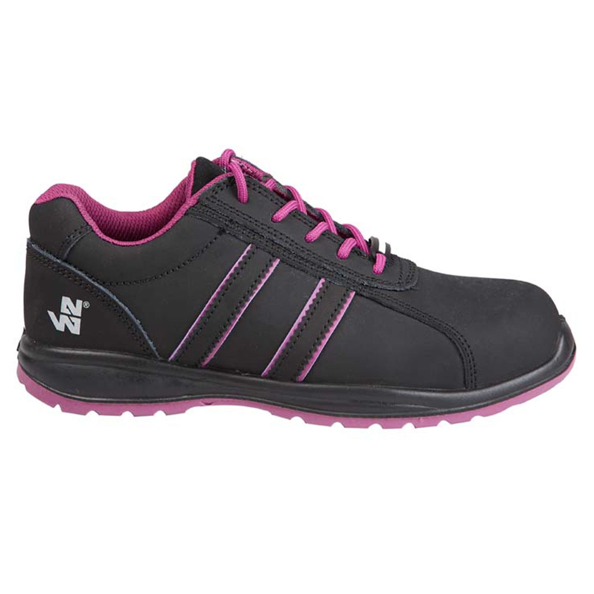 ALIZEE - LOW SAFETY SHOES - 7011 | Black