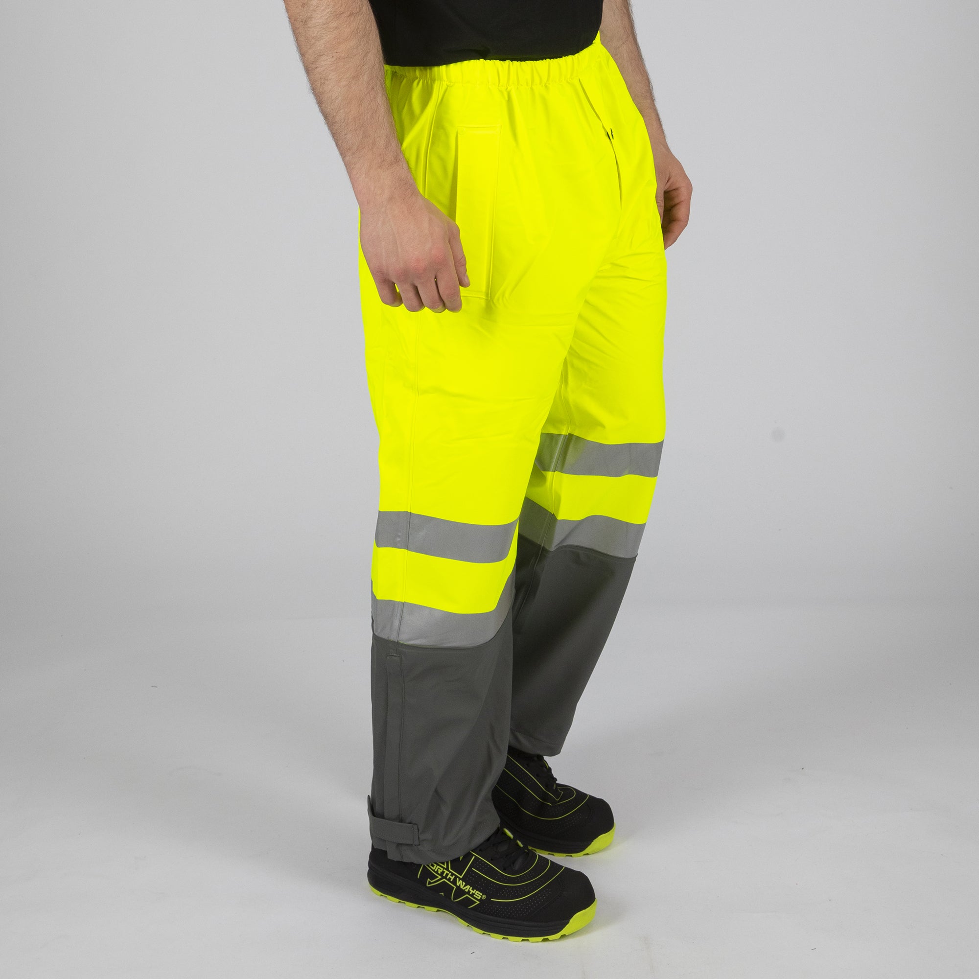 GRIFFIS PANTALON HV DE TRAVAIL 9251 Jaune fluo - Main Image