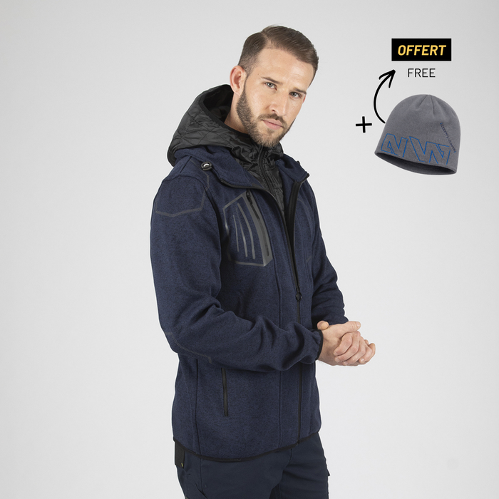 LYNX - WORK VEST - 1398 | Navy / Black