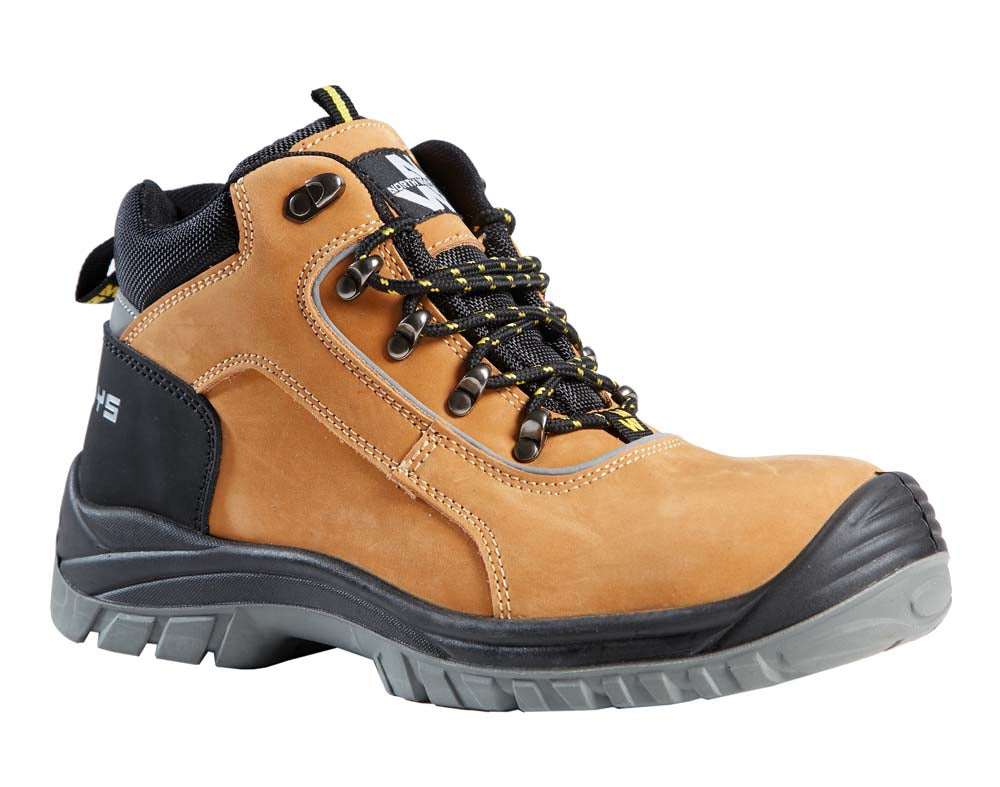 RYAN - HIGH SAFETY SHOES - 7016 | camel