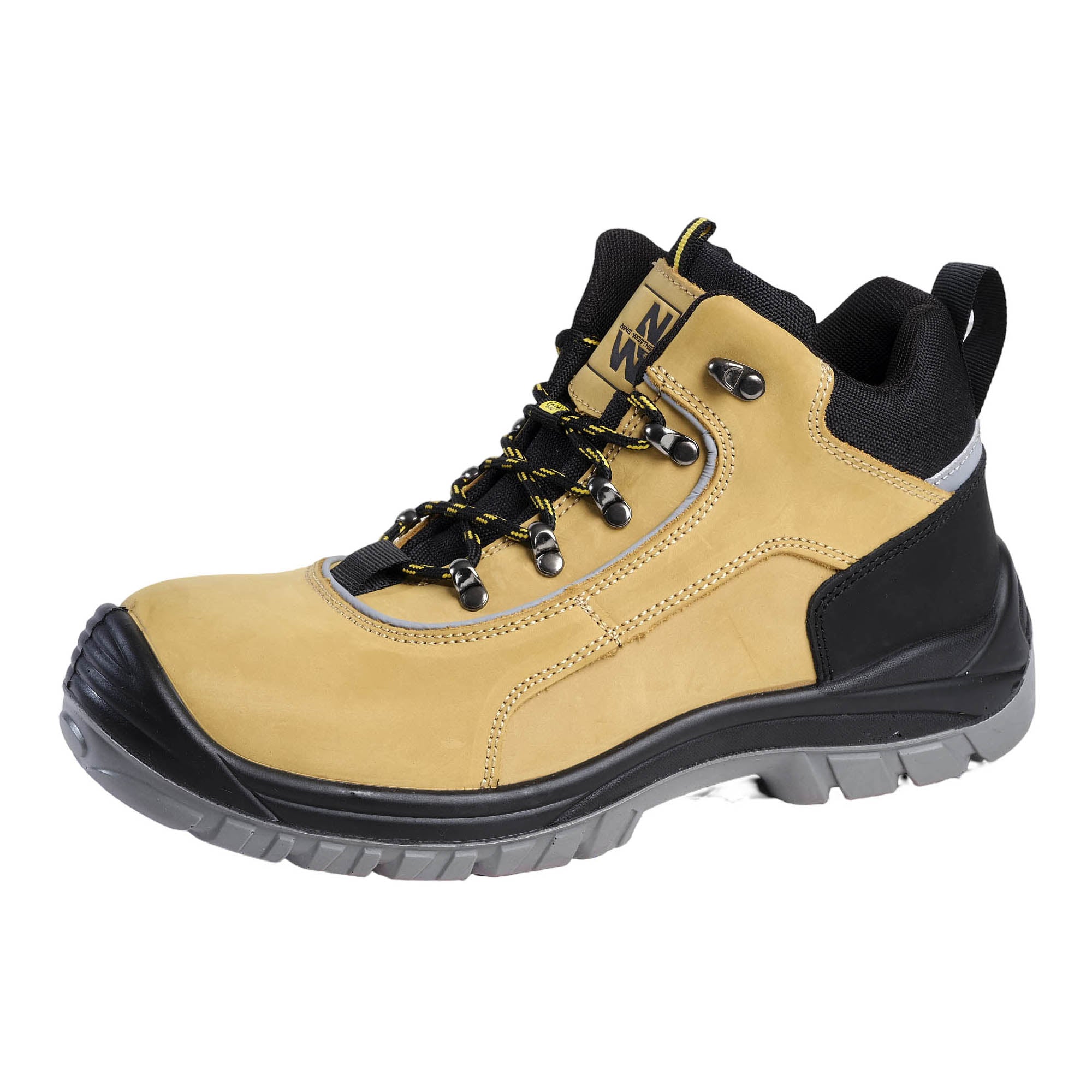 RYAN HIGH SAFETY SHOES 7016 camel - Main Image