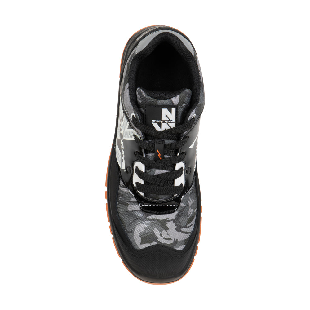 POWELL - LOW SAFETY SHOES - 7047 | Black / Woodland