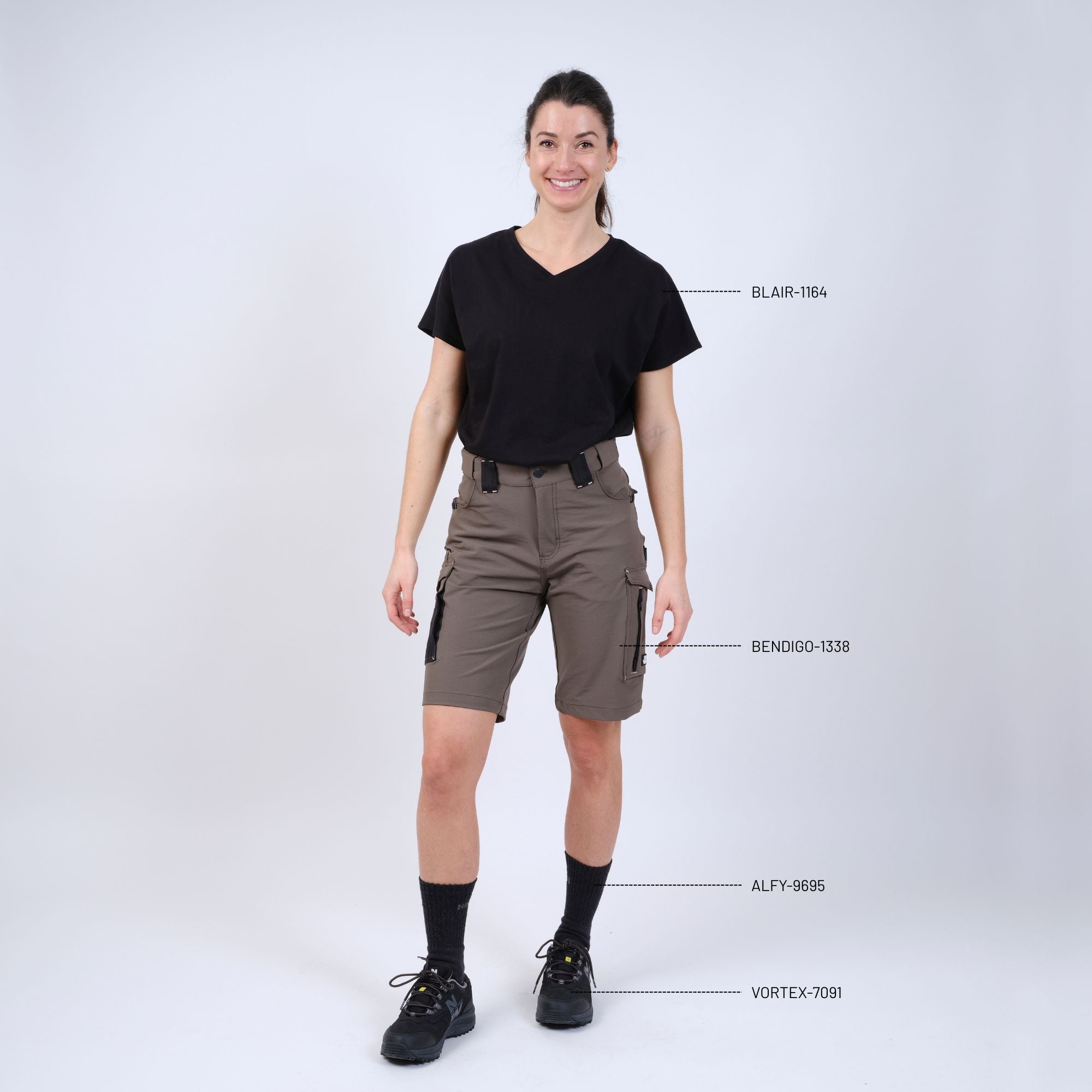 VORTEX - CHAUSSURES BASSES DE SÉCURITÉ - 7091 | Anthracite