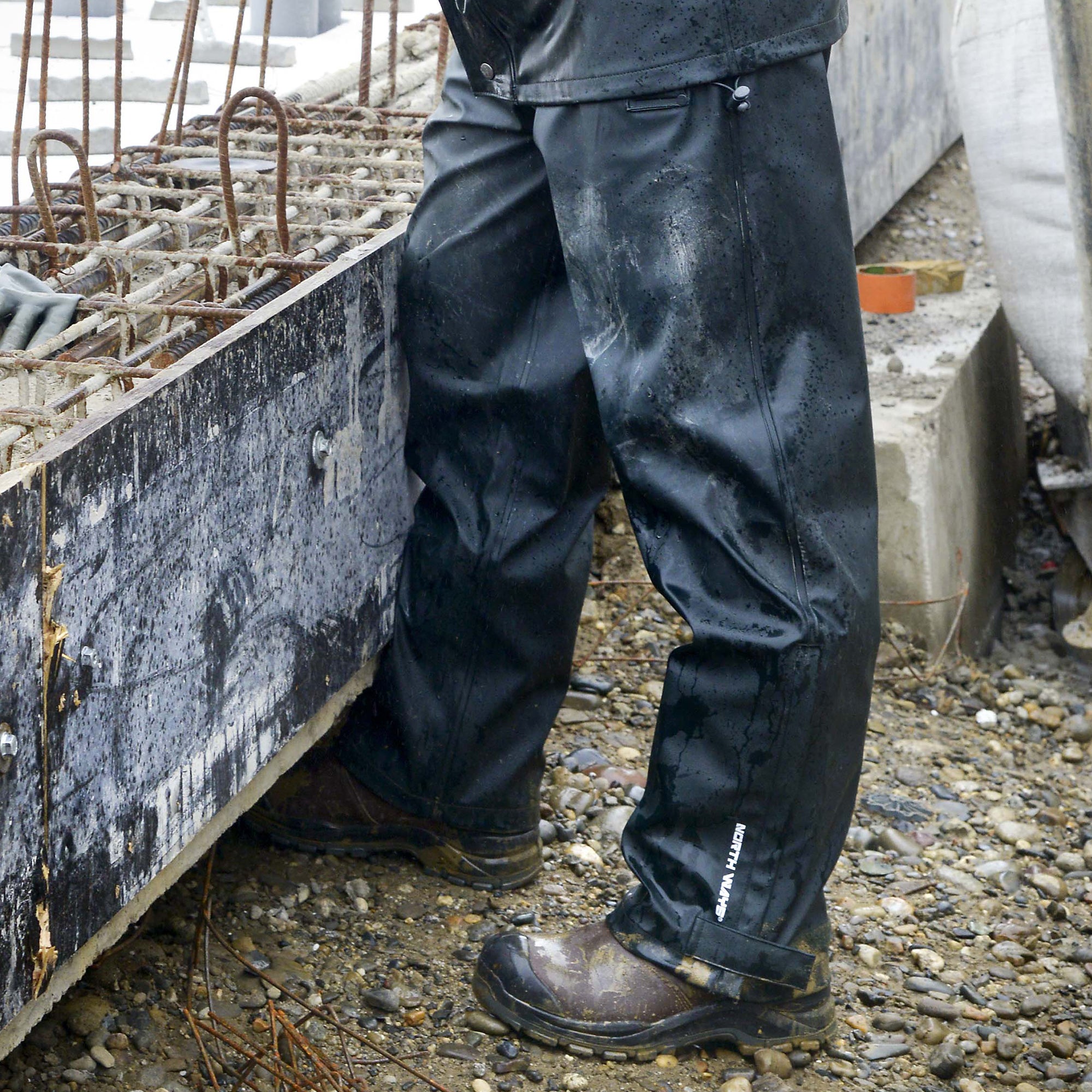 SHARK WORK RAIN PANTS 9235 Marine - Main Image