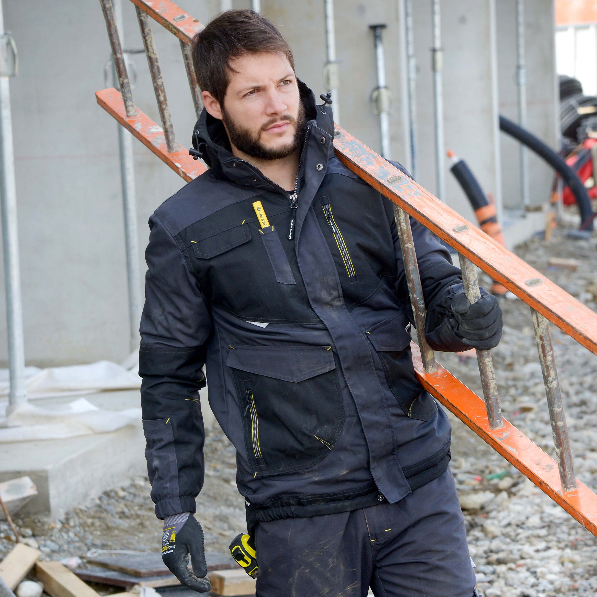 FOURNIER BLOUSON DE TRAVAIL 1201 Gris Noir1