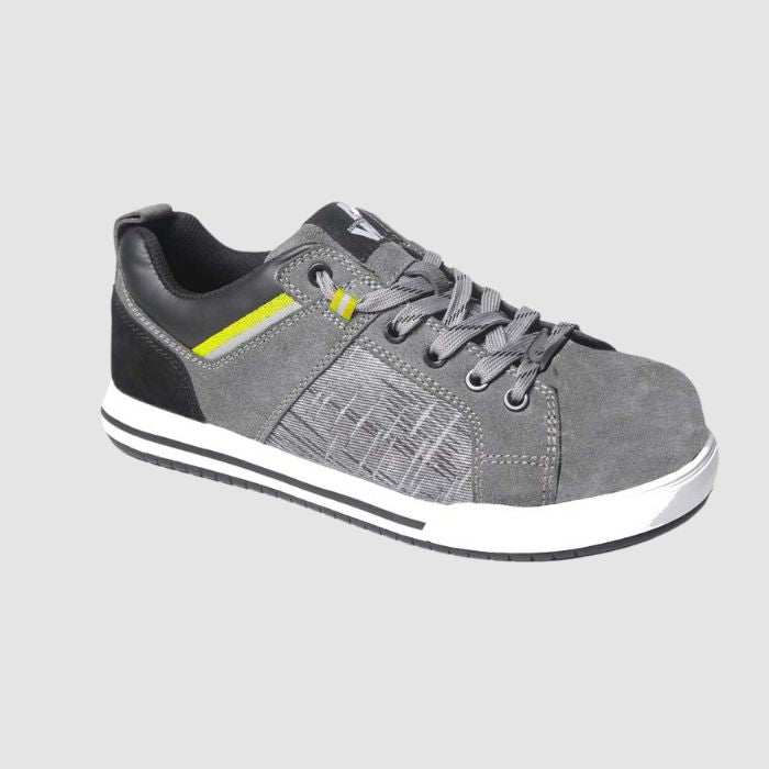 PARKER - LOW SAFETY SHOES - 7035 | Dark grey