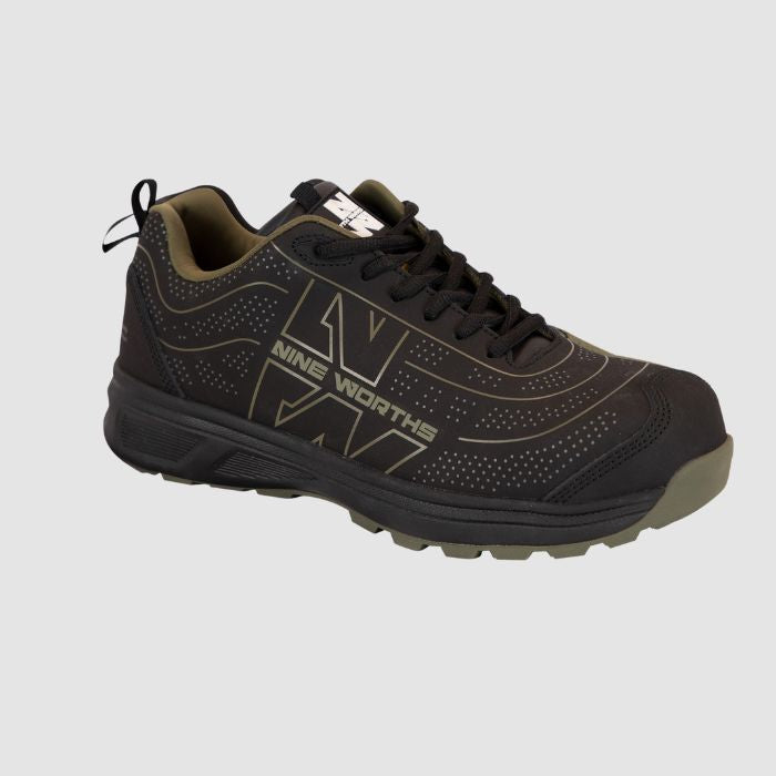 SPILL - LOW SAFETY SHOES - 7045 | Black / Khaki