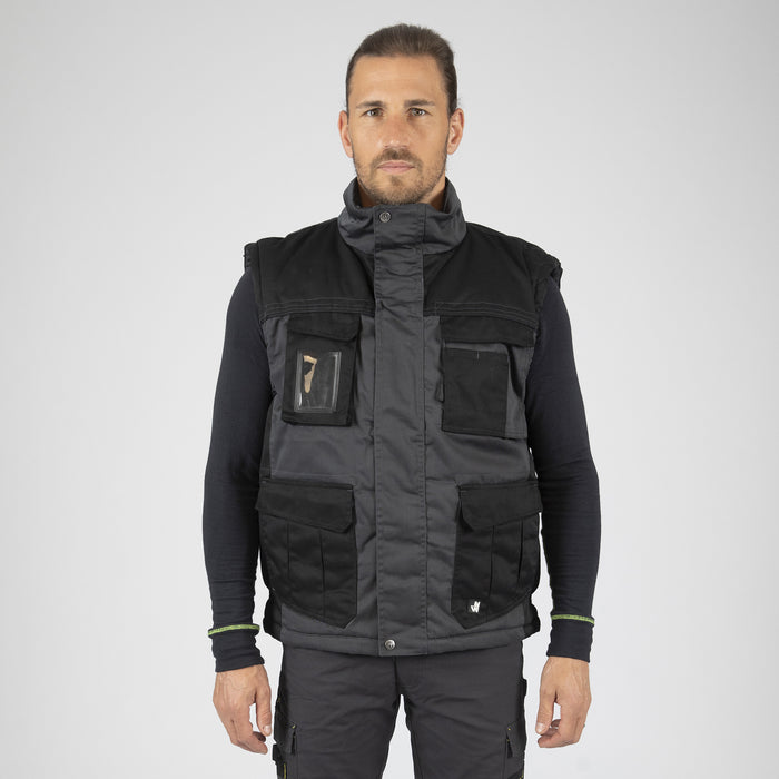Gilet Da Lavoro U-Power Senza Maniche Blu Scuro - Stretch, Taglia L - Foto 9