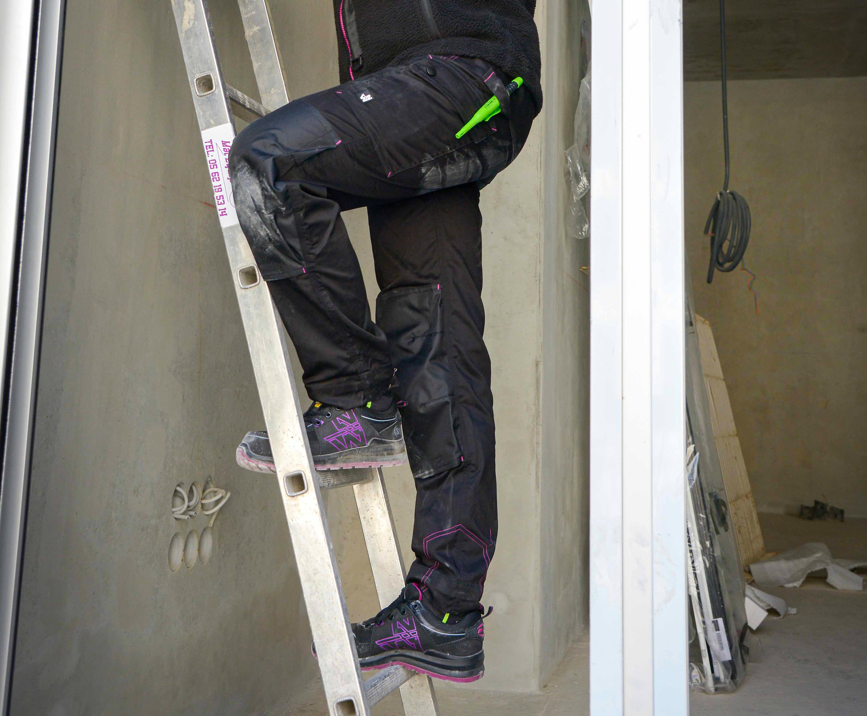 PANTALON DE TRAVAIL STRETCH FEMME EDEN 7 Image with text